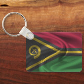 Porte-clés Porte - clé du drapeau de Vanuatu (Verso)