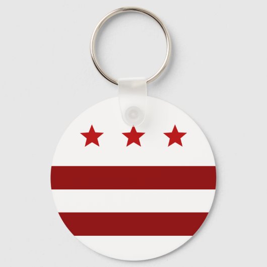Porte-clés Porte - clé du drapeau de Washington D.C. (Recto)