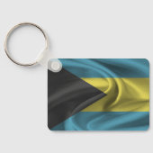 Porte-clés Porte - clé du drapeau des Bahamas (Verso)