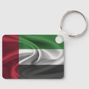 Porte-clés Porte - clé du drapeau des Émirats arabes unis