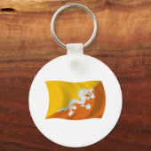 Porte-clés Porte - clé du drapeau du Bhoutan (Recto)