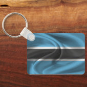 Porte-clés Porte - clé du drapeau du Botswana (Verso)