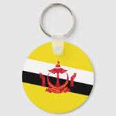 Porte-clés Porte - clé du drapeau du Brunei patriotique (Verso)