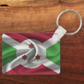 Porte-clés Porte - clé du drapeau du Burundi (Recto)
