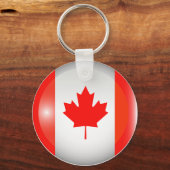 Porte-clés Porte - clé du drapeau du Canada (Recto)