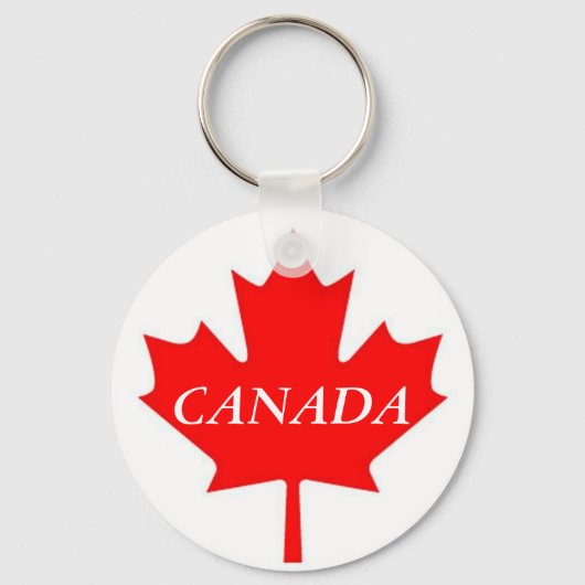 Porte-clés Porte - clé du drapeau du Canada (Recto)