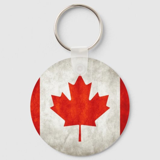 Porte-clés Porte - clé du drapeau du Canada (Recto)