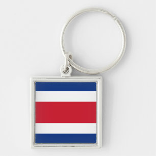 Porte-clés Porte - clé du drapeau du Costa Rica