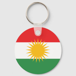 Porte-clés Porte - clé du drapeau du Kurdistan