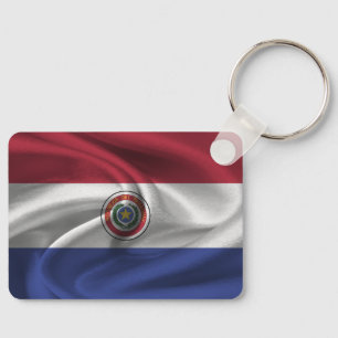 Porte-clés Porte - clé du drapeau du Paraguay