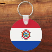 Porte-clés Porte - clé du drapeau du Paraguay (Recto)