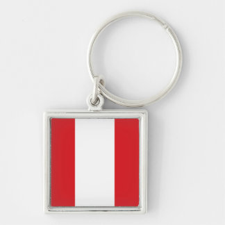 Porte-clés Porte - clé du drapeau du Pérou