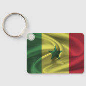 Porte-clés Porte - clé du drapeau du Sénégal (Verso)