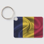Porte-clés Porte - clé du drapeau du Tchad (Verso)