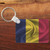 Porte-clés Porte - clé du drapeau du Tchad (Verso)