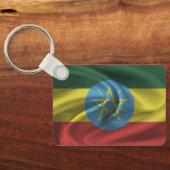 Porte-clés Porte - clé du drapeau éthiopien (Verso)