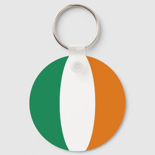 Porte-clés Porte - clé du drapeau Fisheye d'Irlande (Recto)