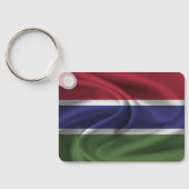 Porte-clés Porte - clé du drapeau gambien (Verso)