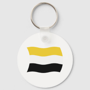 Porte-clés Porte - clé du drapeau Garifuna
