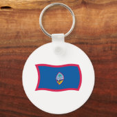 Porte-clés Porte - clé du drapeau Guam (Recto)