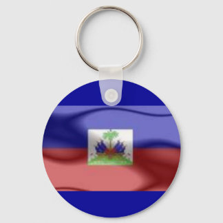 Porte-clés porte - clé du drapeau haïti