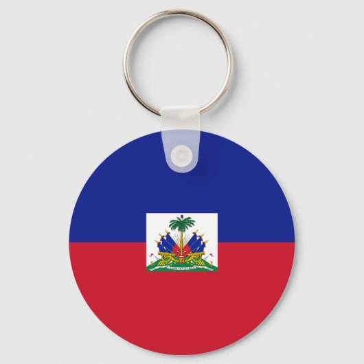 Porte-clés Porte - clé du drapeau haïtien (Recto)