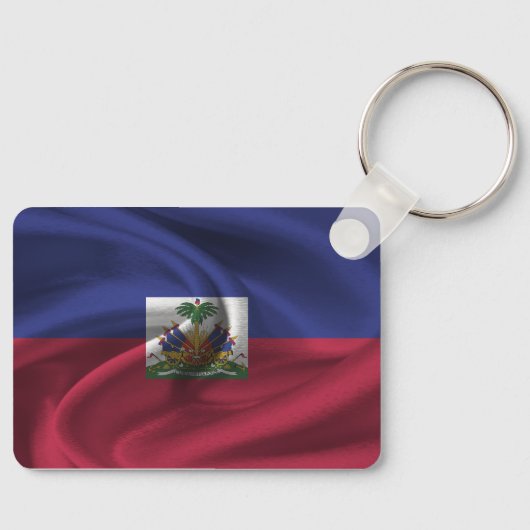 Porte-clés Porte - clé du drapeau haïtien (Recto)