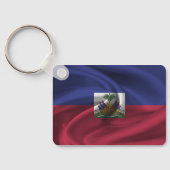 Porte-clés Porte - clé du drapeau haïtien (Verso)