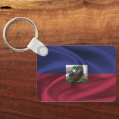 Porte-clés Porte - clé du drapeau haïtien (Verso)