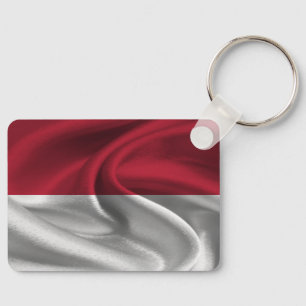Porte-clés Porte - clé du drapeau indonésien