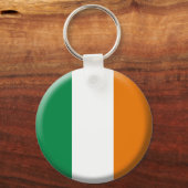 Porte-clés Porte - clé du drapeau irlandais (Recto)