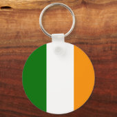 Porte-clés Porte - clé du drapeau irlandais (Recto)