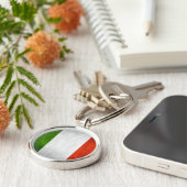 Porte-clés Porte - clé du Drapeau italien (Côté)