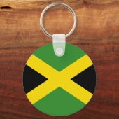 Porte-clés Porte - clé du drapeau jamaïcain (Recto)