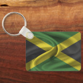 Porte-clés Porte - clé du drapeau jamaïcain (Verso)