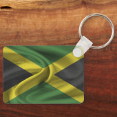 Porte-clés Porte - clé du drapeau jamaïcain (Recto)