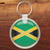 Porte-clés Porte - clé du drapeau jamaïcain (Recto)