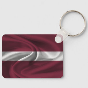 Porte-clés Porte - clé du drapeau letton