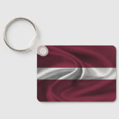 Porte-clés Porte - clé du drapeau letton (Verso)