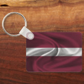 Porte-clés Porte - clé du drapeau letton (Verso)