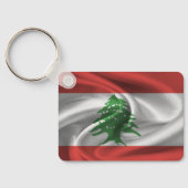 Porte-clés Porte - clé du drapeau libanais (Verso)