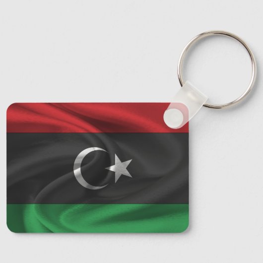 Porte-clés Porte - clé du drapeau libyen (Recto)