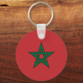 Porte-clés Porte - clé du drapeau marocain (Recto)