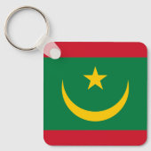 Porte-clés Porte - clé du drapeau mauritanien (Recto)
