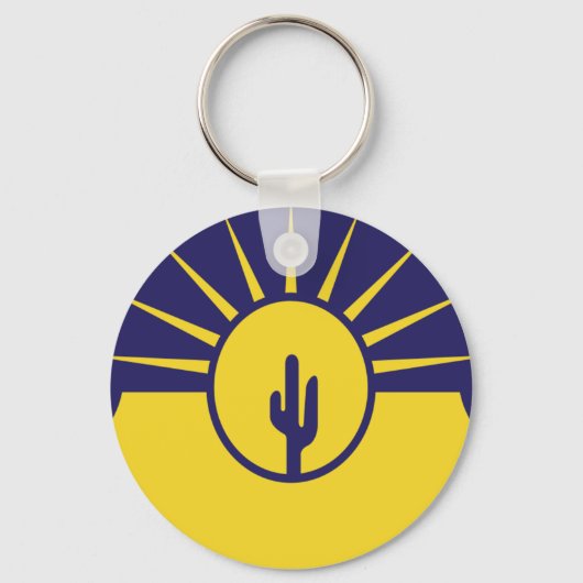 Porte-clés Porte - clé du drapeau Mesa (Arizona) (Recto)