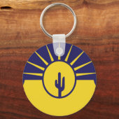 Porte-clés Porte - clé du drapeau Mesa (Arizona) (Recto)