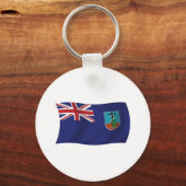 Porte-clés Porte - clé du drapeau Montserrat (Recto)