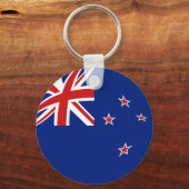 Porte-clés Porte - clé du drapeau néo-zélandais Fisheye (Recto)