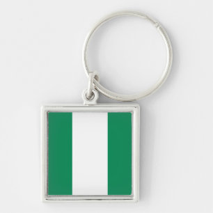 Porte-clés Porte - clé du drapeau nigérian