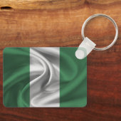 Porte-clés Porte - clé du drapeau nigérian (Recto)